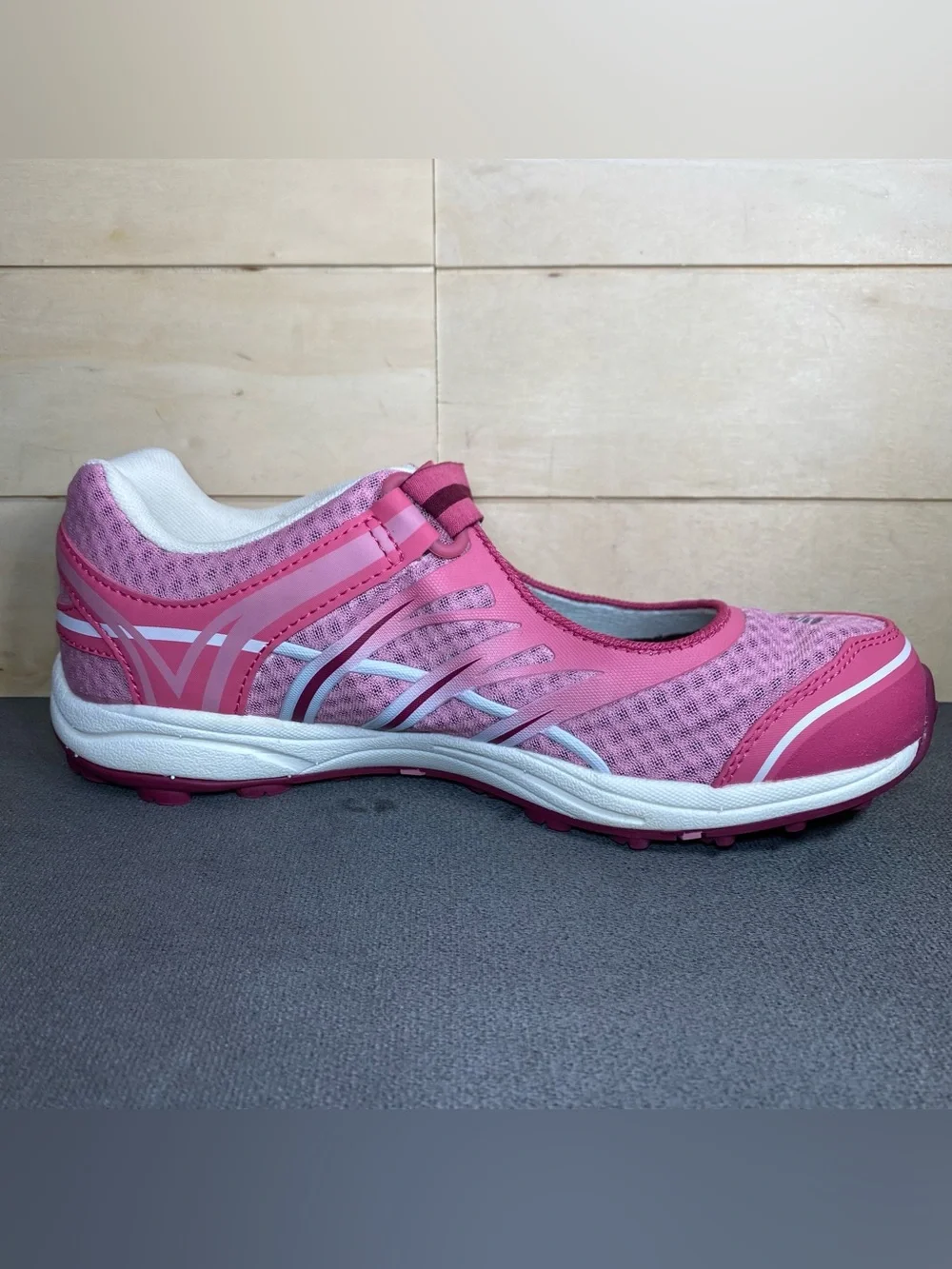 Merrell Honeysuckle Mary Janes Pink White Girl's Youth Size 4.5 Shoes